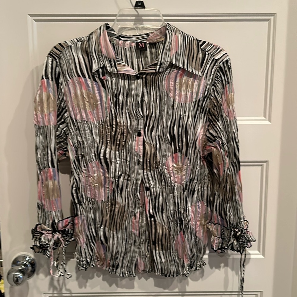 Milano crinkle top